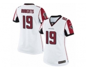 Women's Nike Atlanta Falcons #19 Andre Roberts Limited White NFL Jersey
