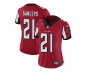 Women's Nike Atlanta Falcons #21 Deion Sanders Vapor Untouchable Limited Red Team Color NFL Jersey