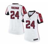 Women's Nike Atlanta Falcons #24 Devonta Freeman White NFL Jersey