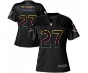 Women's Nike Atlanta Falcons #27 Damontae Kazee Game Black Fashion NFL Jersey