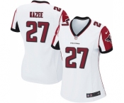Women's Nike Atlanta Falcons #27 Damontae Kazee Game White NFL Jersey