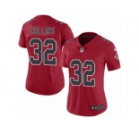 Women's Nike Atlanta Falcons #32 Jalen Collins Limited Red Rush NFL Jersey