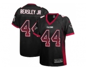Women's Nike Atlanta Falcons #44 Vic Beasley Jr Black Alternate Stitched NFL Elite Drift Fashion Jersey