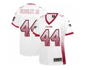 Women's Nike Atlanta Falcons #44 Vic Beasley Jr White Stitched NFL Elite Drift Fashion Jersey