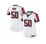 Women's Nike Atlanta Falcons #50 Brooks Reed Limited White NFL Jersey