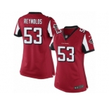 Women's Nike Atlanta Falcons #53 LaRoy Reynolds Limited Red Team Color NFL Jersey