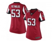 Women's Nike Atlanta Falcons #53 LaRoy Reynolds Limited Red Team Color NFL Jersey