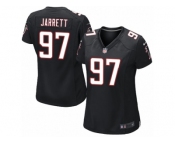 Women's Nike Atlanta Falcons #97 Grady Jarrett Limited Black Alternate NFL Jersey