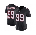 Women's Nike Atlanta Falcons #99 Adrian Clayborn Vapor Untouchable Limited Black Alternate NFL Jersey