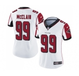 Women's Nike Atlanta Falcons #99 Terrell McClain White Vapor Untouchable Limited Player NFL Jersey