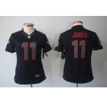nike women nfl jerseys atlanta falcons #11 jones black[nike impact limited]