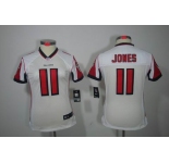 nike women nfl jerseys atlanta falcons #11 jones white[nike limited]