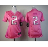 nike women nfl jerseys atlanta falcons #2 matt ryan pink[nike love's]