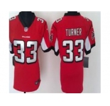 nike women nfl jerseys atlanta falcons #33 michael turner red[nike]