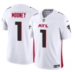 Youth Atlanta Falcons #1 Darnell Mooney White 2024 F.U.S.E. Vapor Untouchable Limited Stitched Jersey