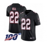 Youth Atlanta Falcons #22 Keanu Neal Black Alternate Vapor Untouchable Limited Player 100th Season Football Jersey