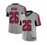 Youth Atlanta Falcons #26 Isaiah Oliver Limited Silver Inverted Legend Football Jersey