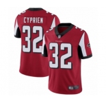 Youth Atlanta Falcons #32 Johnathan Cyprien Red Team Color Vapor Untouchable Limited Player Football Jersey