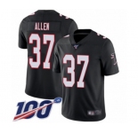 Youth Atlanta Falcons #37 Ricardo Allen Black Alternate Vapor Untouchable Limited Player 100th Season Football Jersey