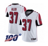 Youth Atlanta Falcons #37 Ricardo Allen White Vapor Untouchable Limited Player 100th Season Football Jersey