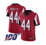 Youth Atlanta Falcons #44 Vic Beasley Red Team Color Vapor Untouchable Limited Player 100th Season Football Jersey