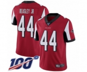 Youth Atlanta Falcons #44 Vic Beasley Red Team Color Vapor Untouchable Limited Player 100th Season Football Jersey