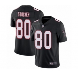 Youth Atlanta Falcons #80 Luke Stocker Black Alternate Vapor Untouchable Limited Player Football Jersey