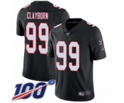 Youth Atlanta Falcons #99 Adrian Clayborn Black Alternate Vapor Untouchable Limited Player 100th Season Football Jersey