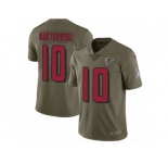 Youth Nike Atlanta Falcons #10 Steve Bartkowski Limited Olive 2017 Salute to Service NFL Jersey