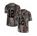 Youth Nike Atlanta Falcons #12 Mohamed Sanu Limited Camo Rush Realtree NFL Jersey