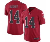 Youth Nike Atlanta Falcons #14 Justin Hardy Limited Red Rush Vapor Untouchable NFL Jersey