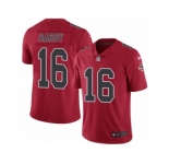 Youth Nike Atlanta Falcons #16 Justin Hardy Limited Red Rush NFL Jersey