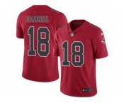 Youth Nike Atlanta Falcons #18 Taylor Gabriel Limited Red Rush NFL Jersey
