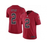 Youth Nike Atlanta Falcons #2 Matt Ryan Limited Red Rush NFL Jersey
