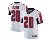 Youth Nike Atlanta Falcons #20 Isaiah Oliver White Stitched NFL Vapor Untouchable Limited Jersey