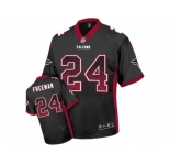 Youth Nike Atlanta Falcons #24 Devonta Freeman Black Alternate Stitched NFL Elite Drift Fashion Jersey