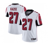 Youth Nike Atlanta Falcons #27 Damontae Kazee White Vapor Untouchable Limited Player NFL Jersey