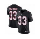 Youth Nike Atlanta Falcons #33 Blidi Wreh-Wilson Black Alternate Vapor Untouchable Limited Player NFL Jersey