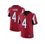 Youth Nike Atlanta Falcons #4 Brett Favre Limited Red Team Color NFL Jersey