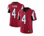 Youth Nike Atlanta Falcons #4 Brett Favre Limited Red Team Color NFL Jersey