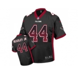 Youth Nike Atlanta Falcons #44 Vic Beasley Jr Black Alternate Stitched NFL Elite Drift Fashion Jersey