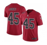 Youth Nike Atlanta Falcons #45 Deion Jones Limited Red Rush Vapor Untouchable NFL Jersey