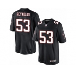 Youth Nike Atlanta Falcons #53 LaRoy Reynolds Limited Black Alternate NFL Jersey