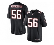 Youth Nike Atlanta Falcons #56 Sean Weatherspoon Limited Black Alternate NFL Jersey
