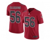 Youth Nike Atlanta Falcons #56 Sean Weatherspoon Limited Red Rush NFL Jersey