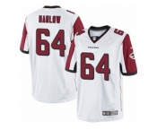 Youth Nike Atlanta Falcons #64 Sean Harlow Limited White NFL Jersey