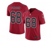 Youth Nike Atlanta Falcons #68 Mike Person Limited Red Rush NFL Jersey