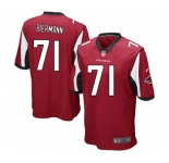 Youth Nike Atlanta Falcons #71 Kroy Biermann Limited Red Team Color NFL Jersey