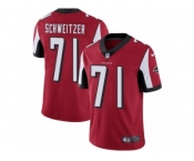Youth Nike Atlanta Falcons #71 Wes Schweitzer Red Team Color Vapor Untouchable Limited Player NFL Jersey