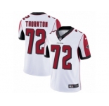 Youth Nike Atlanta Falcons #72 Hugh Thornton Vapor Untouchable Limited White NFL Jersey